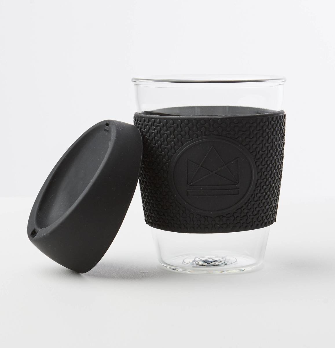 Neon Kactus Reusable Glass Coffee Cups 12oz - Rock Star Thumbnail Neon Kactus Reusable Glass Coffee Cups 12oz - Rock Star Thumbnail