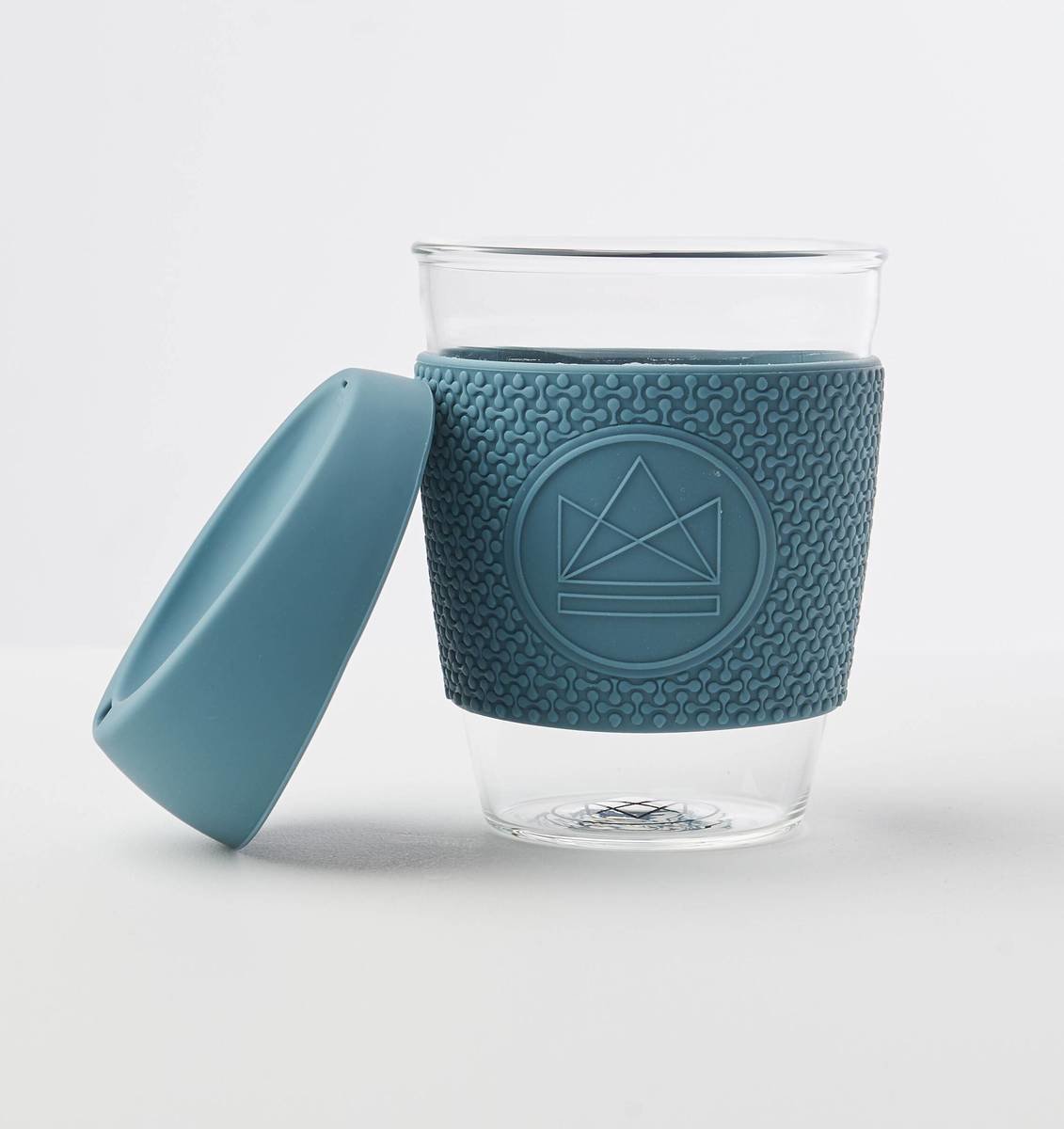 Neon Kactus Reusable Glass Coffee Cups 12oz - Super Sonic Thumbnail Neon Kactus Reusable Glass Coffee Cups 12oz - Super Sonic Thumbnail