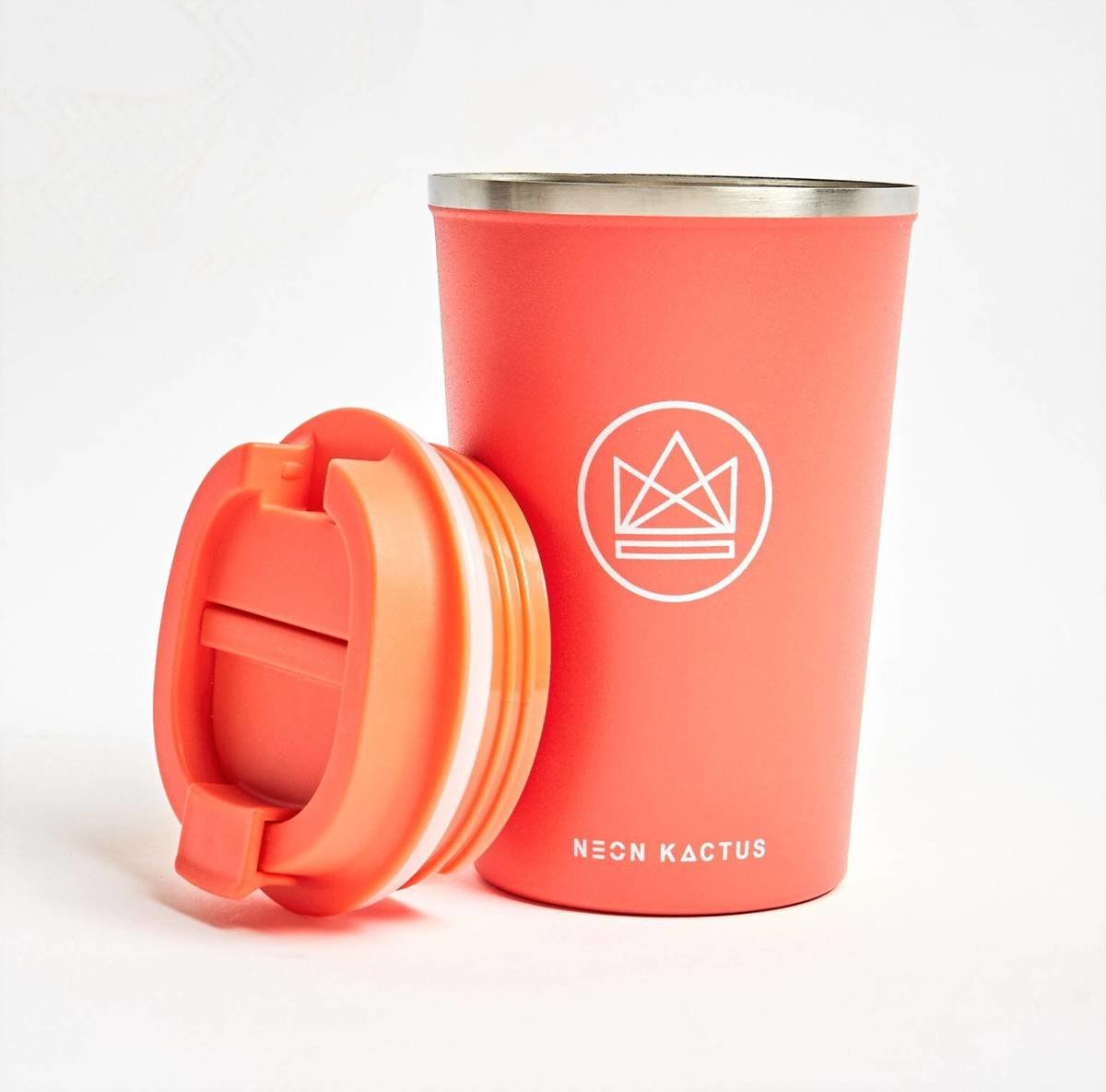 Neon Kactus Reusable Insulated Coffee Cup - Dream Believer 12oz Thumbnail Neon Kactus Reusable Insulated Coffee Cup - Dream Believer 12oz Thumbnail