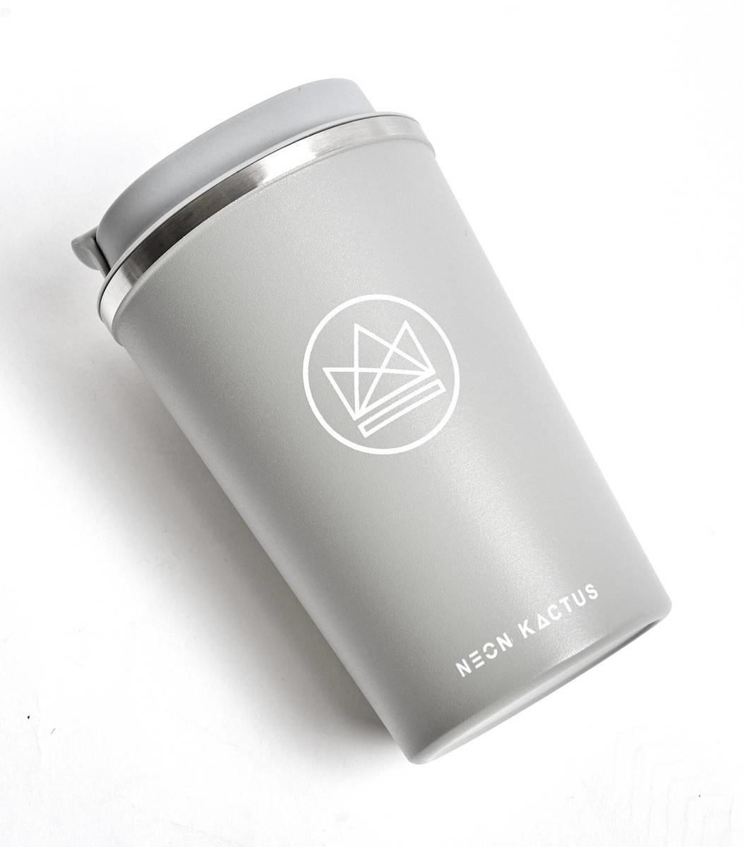 Neon Kactus Reusable Insulated Coffee Cup - Forever Young 12oz Thumbnail Neon Kactus Reusable Insulated Coffee Cup - Forever Young 12oz Thumbnail