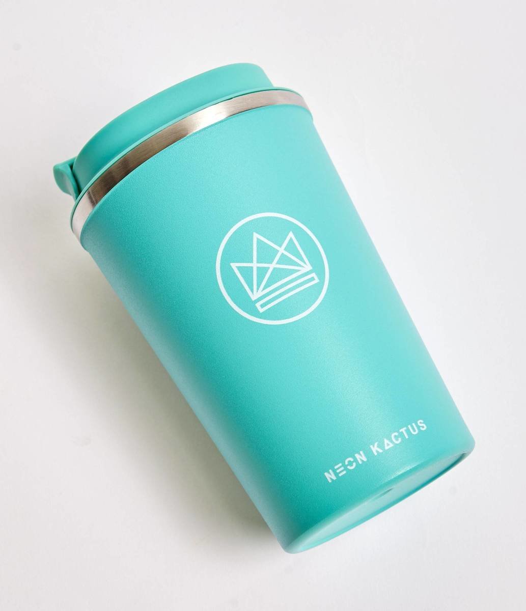 Neon Kactus Reusable Insulated Coffee Cup - Free Spirit 12oz Thumbnail Neon Kactus Reusable Insulated Coffee Cup - Free Spirit 12oz Thumbnail