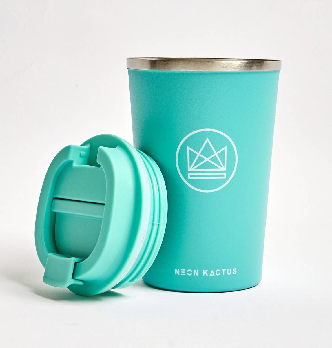 Neon Kactus Reusable Insulated Coffee Cup - Free Spirit 12oz Thumbnail Neon Kactus Reusable Insulated Coffee Cup - Free Spirit 12oz Thumbnail