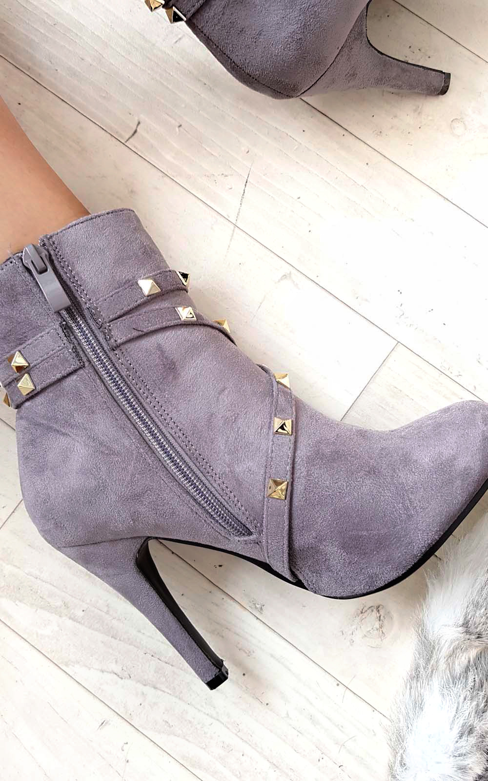 Anna Studded Ankle Boots  Thumbnail