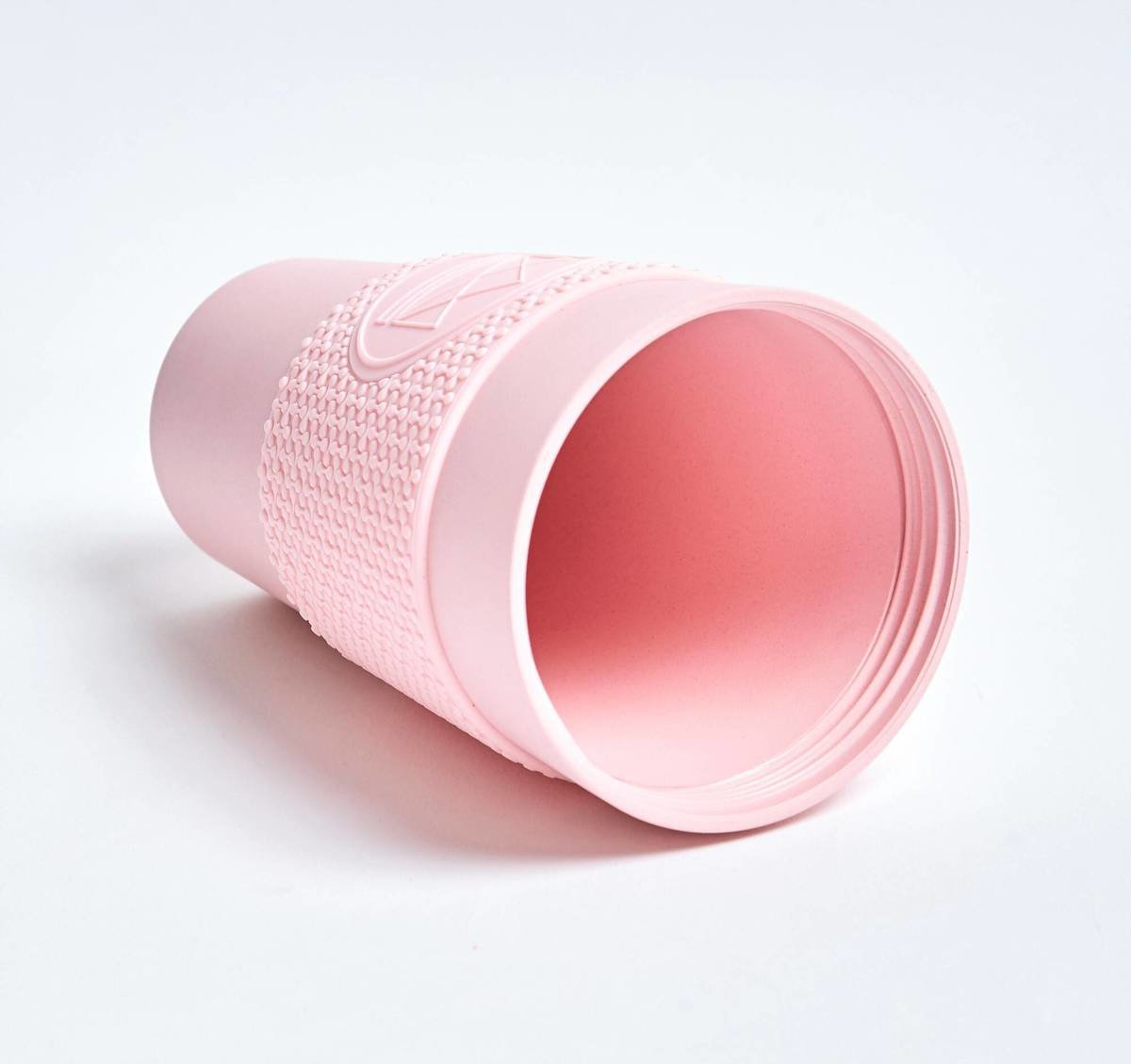 Neon Kactus Compostable Coffee Cups 16oz - Pink Flamingo Thumbnail