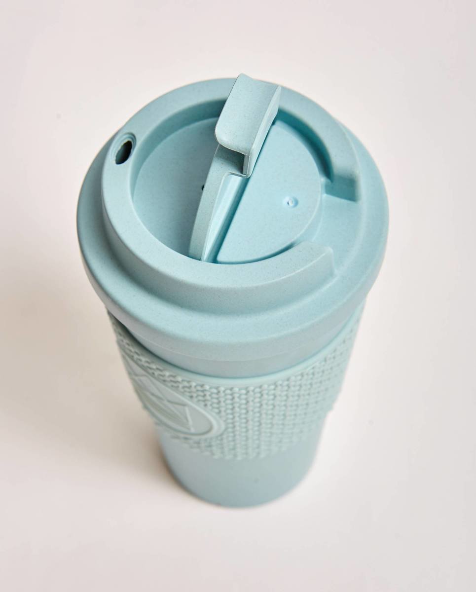 Neon Kactus Compostable Coffee Cups 16oz - Sea Breeze Thumbnail Neon Kactus Compostable Coffee Cups 16oz - Sea Breeze Thumbnail