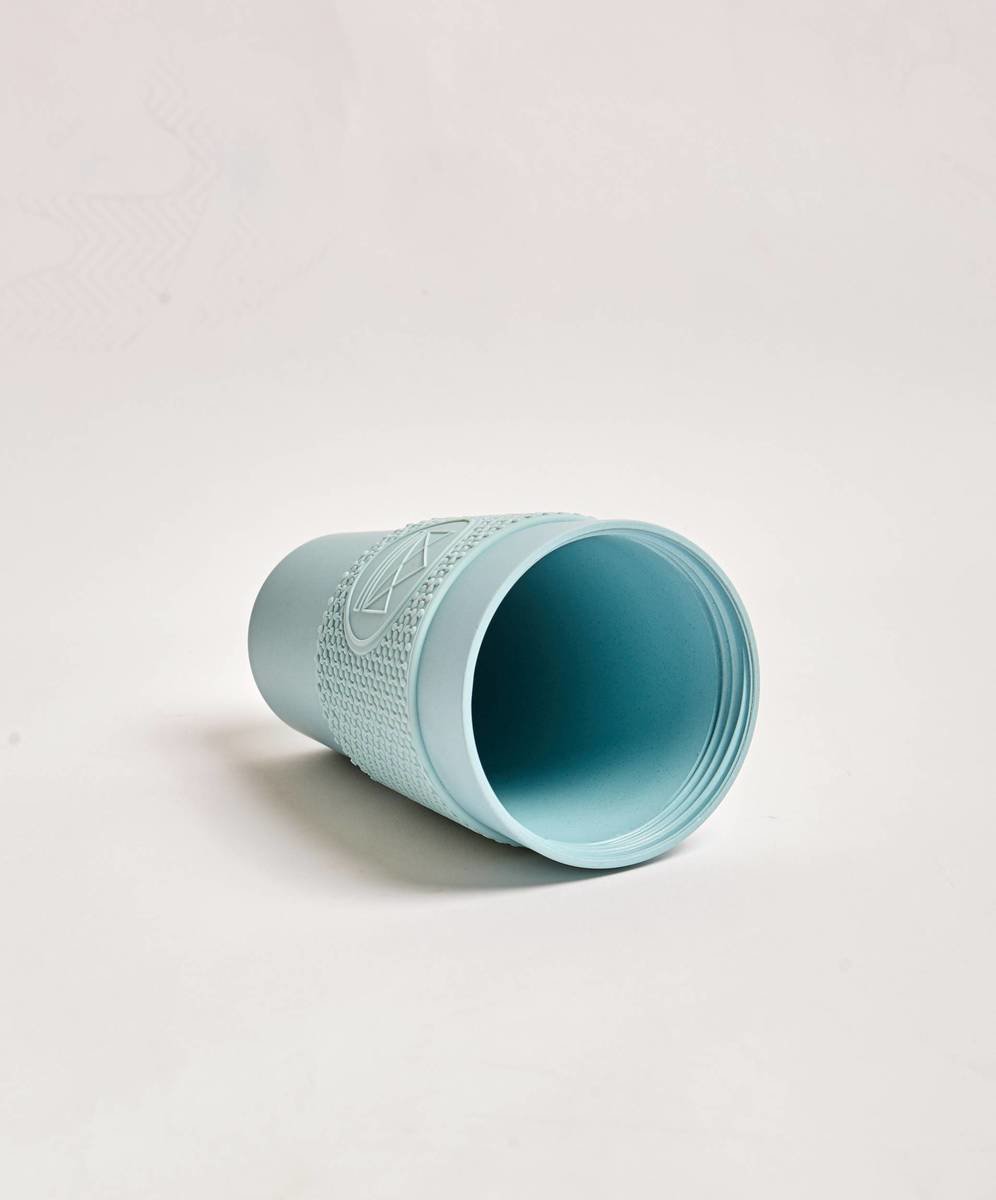 Neon Kactus Compostable Coffee Cups 16oz - Sea Breeze Thumbnail Neon Kactus Compostable Coffee Cups 16oz - Sea Breeze Thumbnail