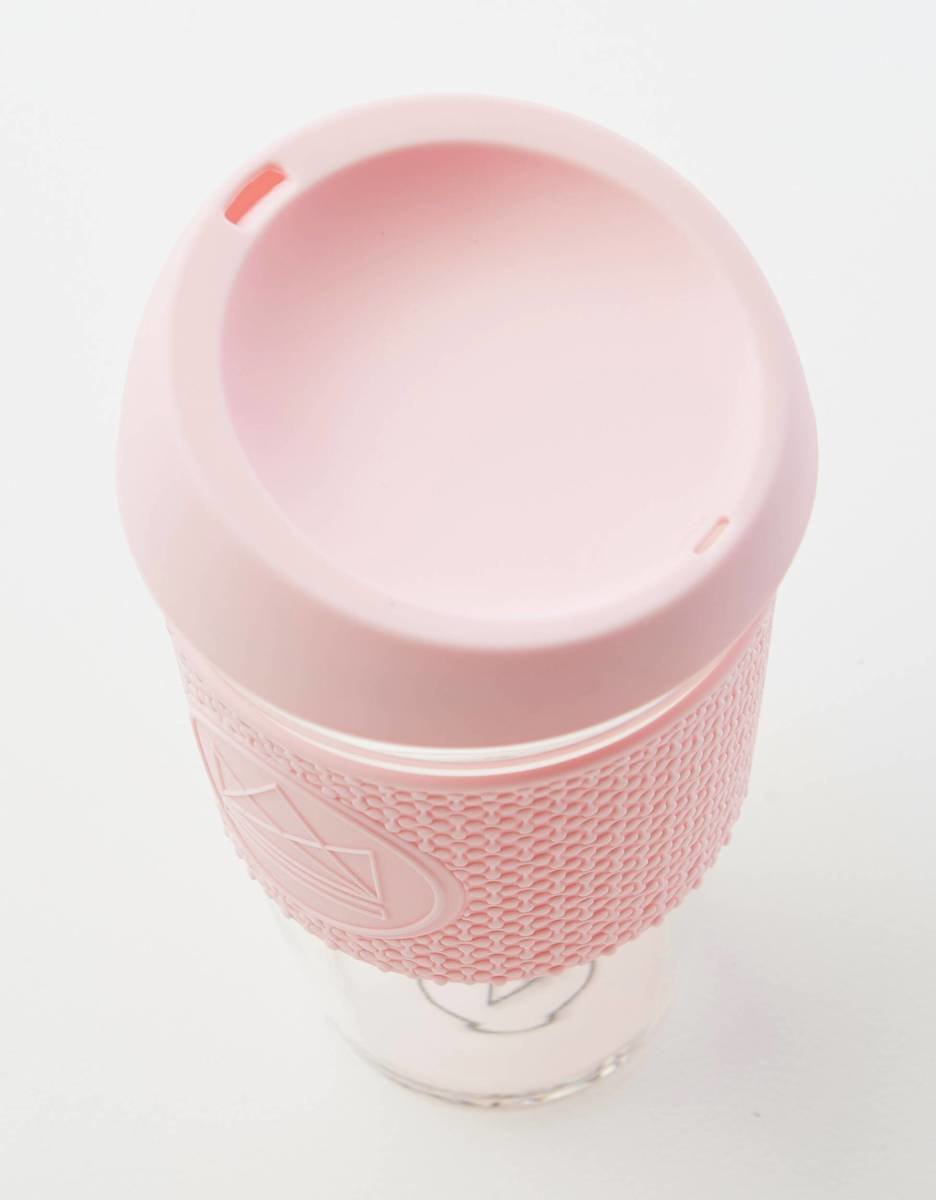 Neon Kactus Reusable Glass Coffee Cups 16oz - Pink Flamingo Thumbnail Neon Kactus Reusable Glass Coffee Cups 16oz - Pink Flamingo Thumbnail