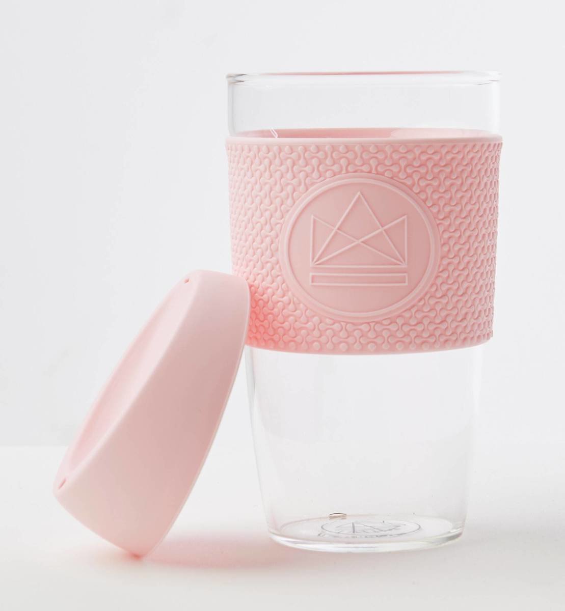 Neon Kactus Reusable Glass Coffee Cups 16oz - Pink Flamingo Thumbnail Neon Kactus Reusable Glass Coffee Cups 16oz - Pink Flamingo Thumbnail