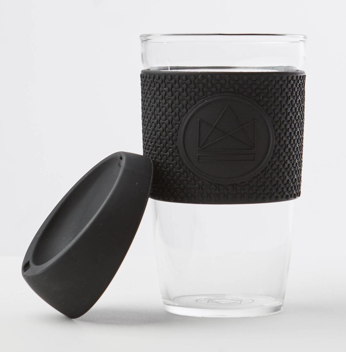 Neon Kactus Reusable Glass Coffee Cups 16oz - Rock Star Thumbnail Neon Kactus Reusable Glass Coffee Cups 16oz - Rock Star Thumbnail