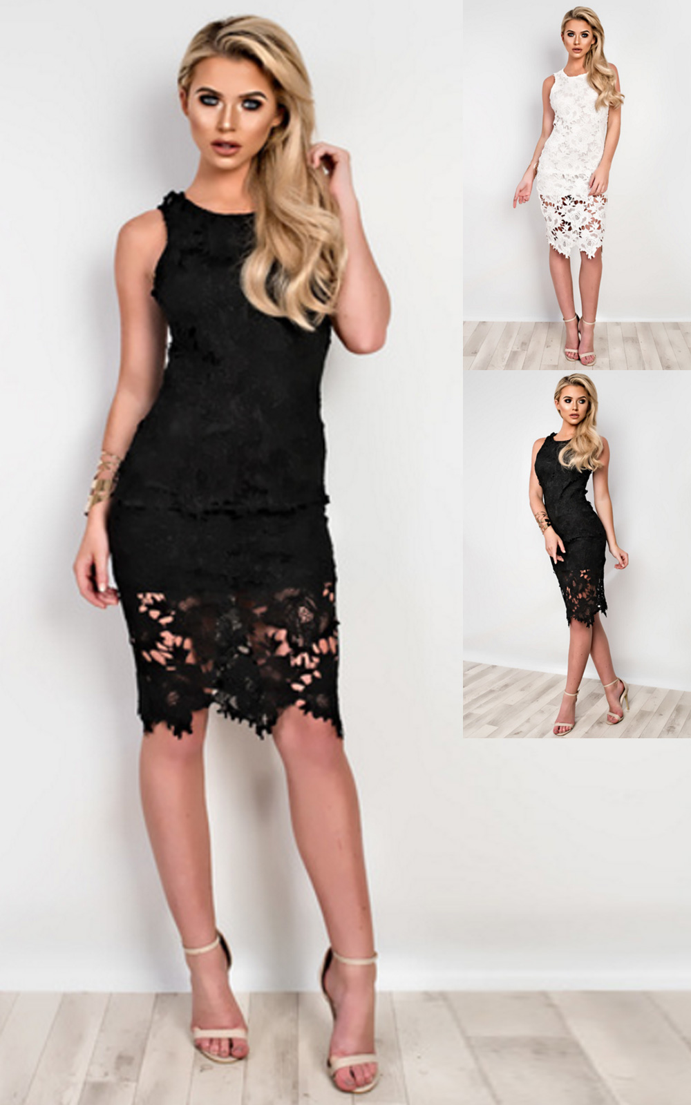 Brittanie Lace Bodycon Dress Thumbnail