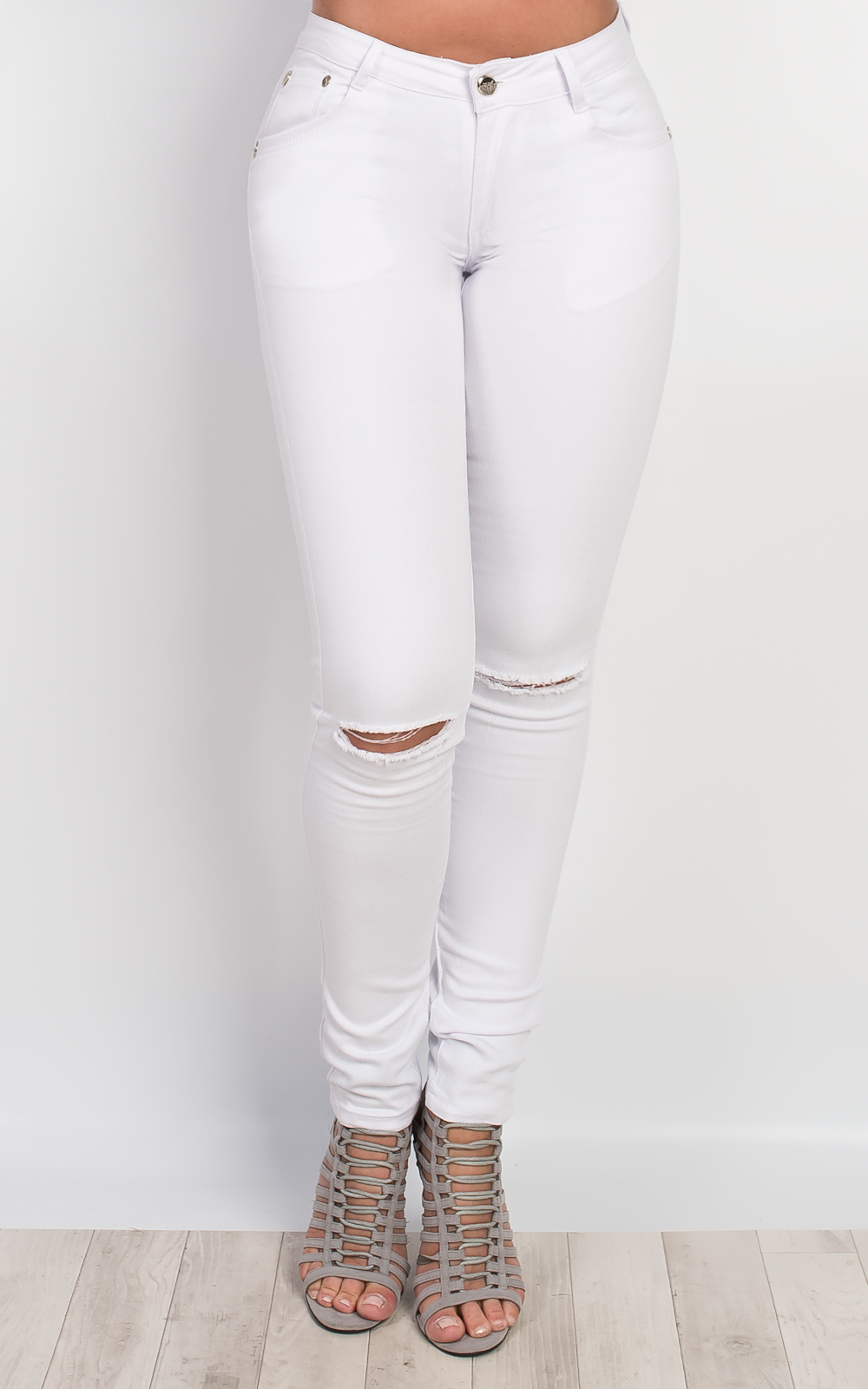 Galina Ripped Skinny Jeans Thumbnail Galina Ripped Skinny Jeans Thumbnail