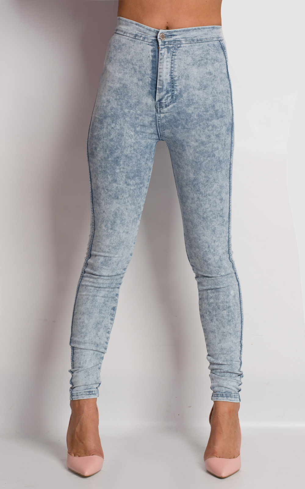 Dexter Acid Wash Skinny Style Jeans