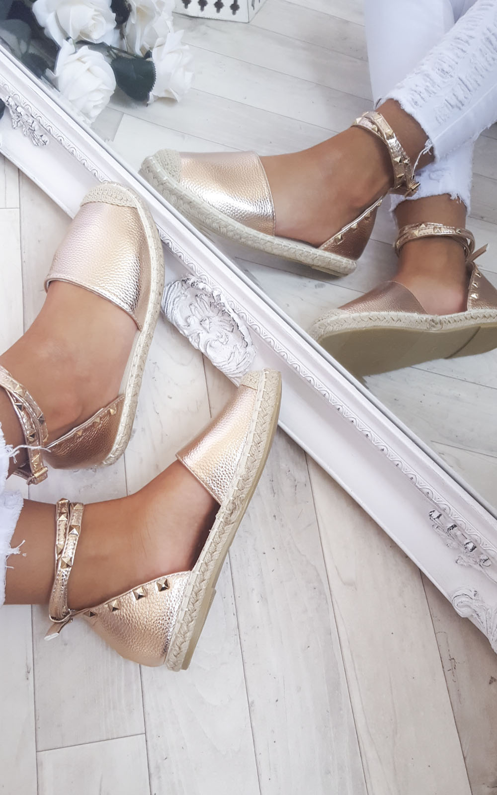 Giovanni Studded Espadrilles Giovanni Studded Espadrilles