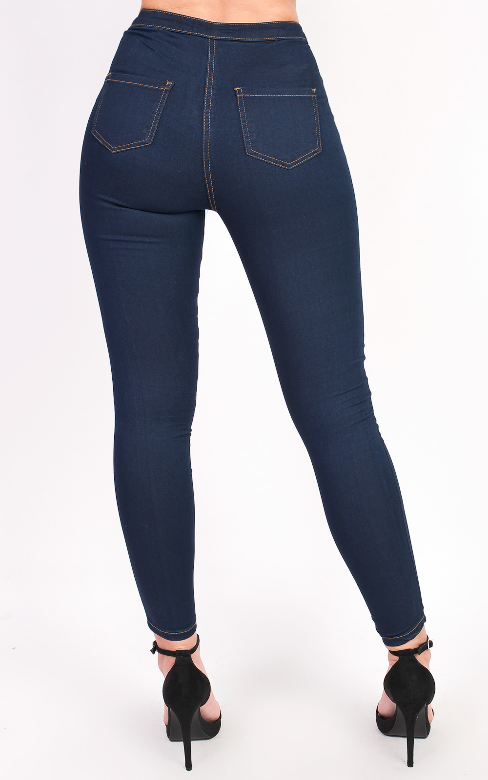 Amy High Waisted Skinny Stretch Jeans Thumbnail