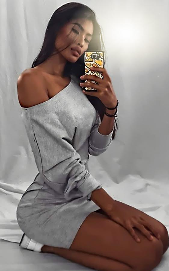 Jayda Jumper Dress Thumbnail Jayda Jumper Dress Thumbnail