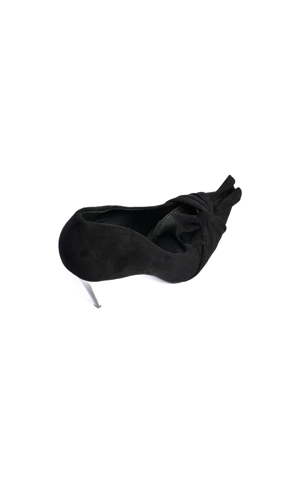 Miley Bow Faux Suede Heels Thumbnail Miley Bow Faux Suede Heels Thumbnail