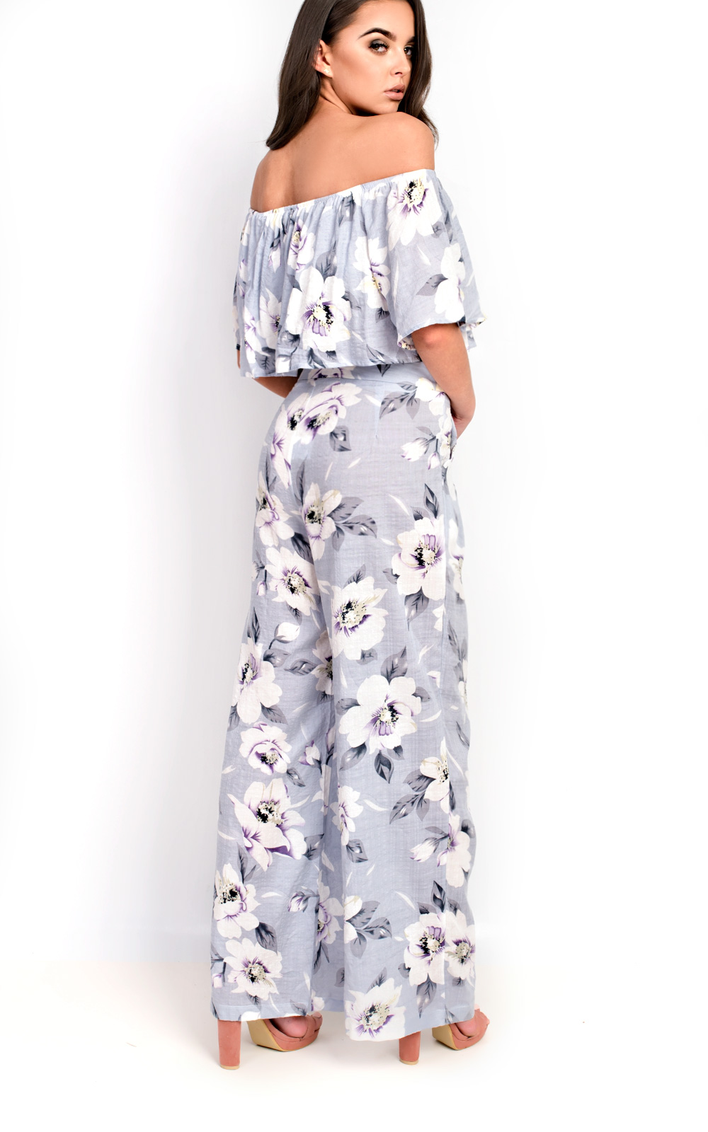 Amra Off Shoulder Floral Co-Ord Thumbnail