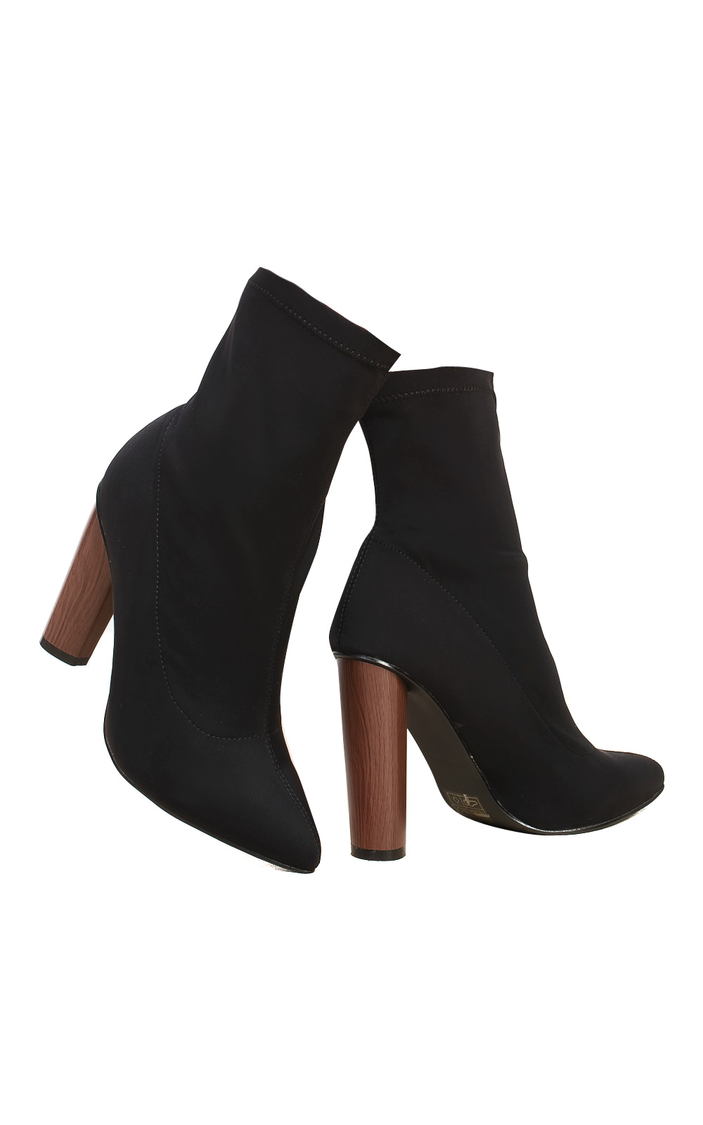 Naomi Faux Suede Heeled Boots  Thumbnail