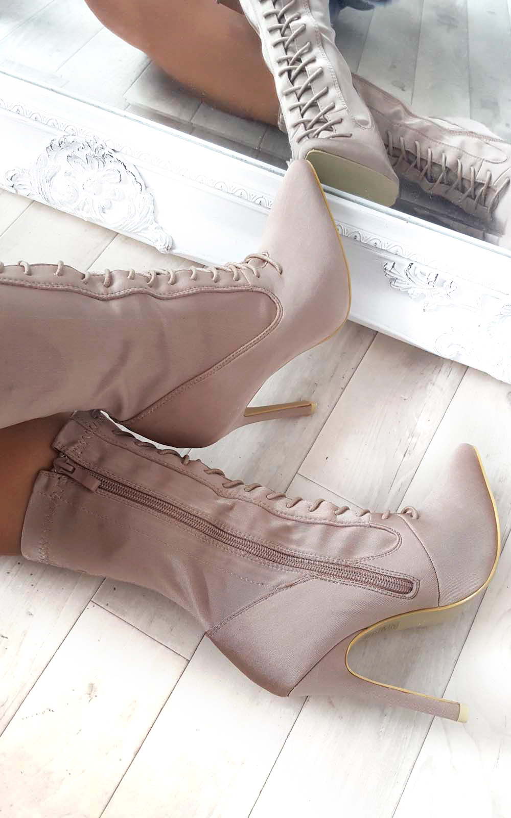 Kimmay Lace up Ankle Boots Thumbnail