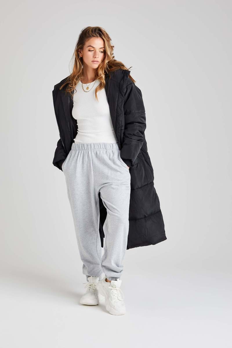 Esme Longline Puffer Hooded Jacket