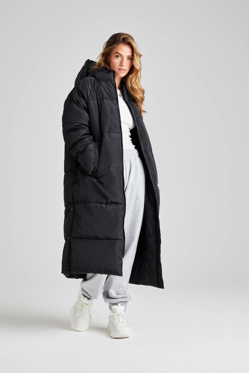 Esme Longline Puffer Hooded Jacket Thumbnail