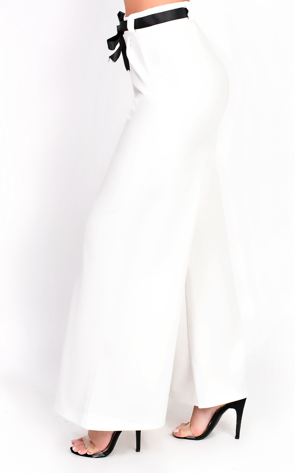 Siena High Waisted Wide Legged Trouser Thumbnail