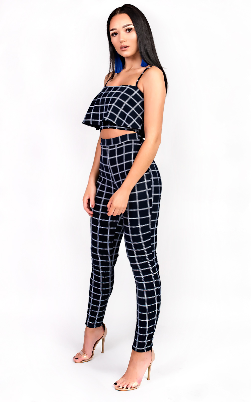 Helly Check Frill Co-ord Thumbnail Helly Check Frill Co-ord Thumbnail