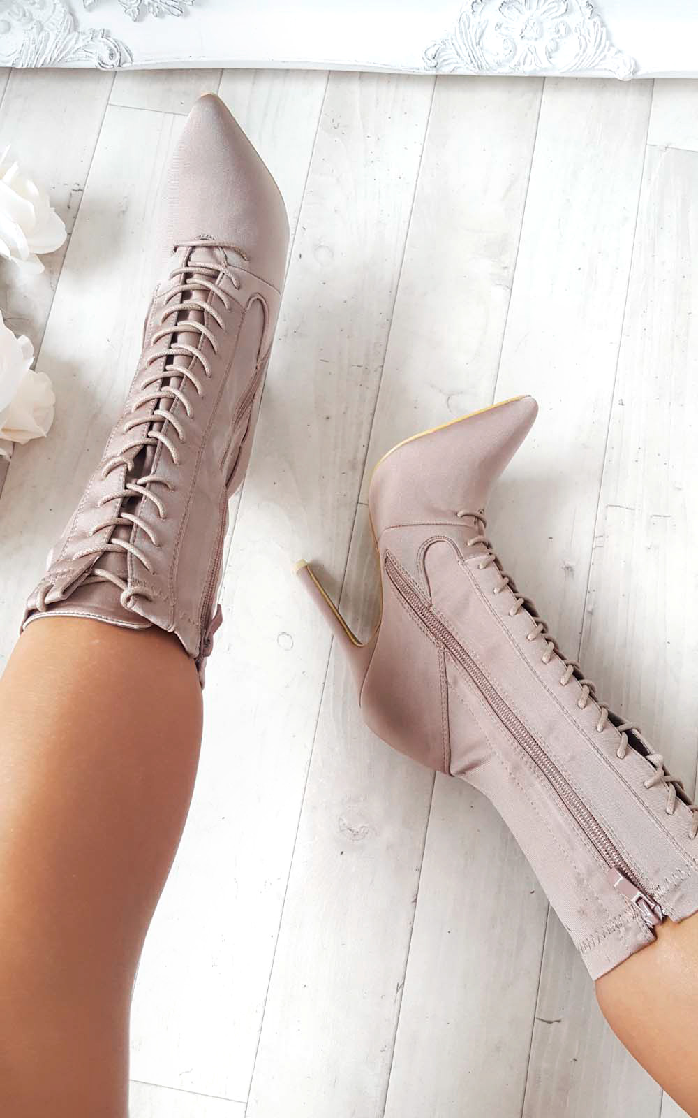 Kimmay Lace up Ankle Boots