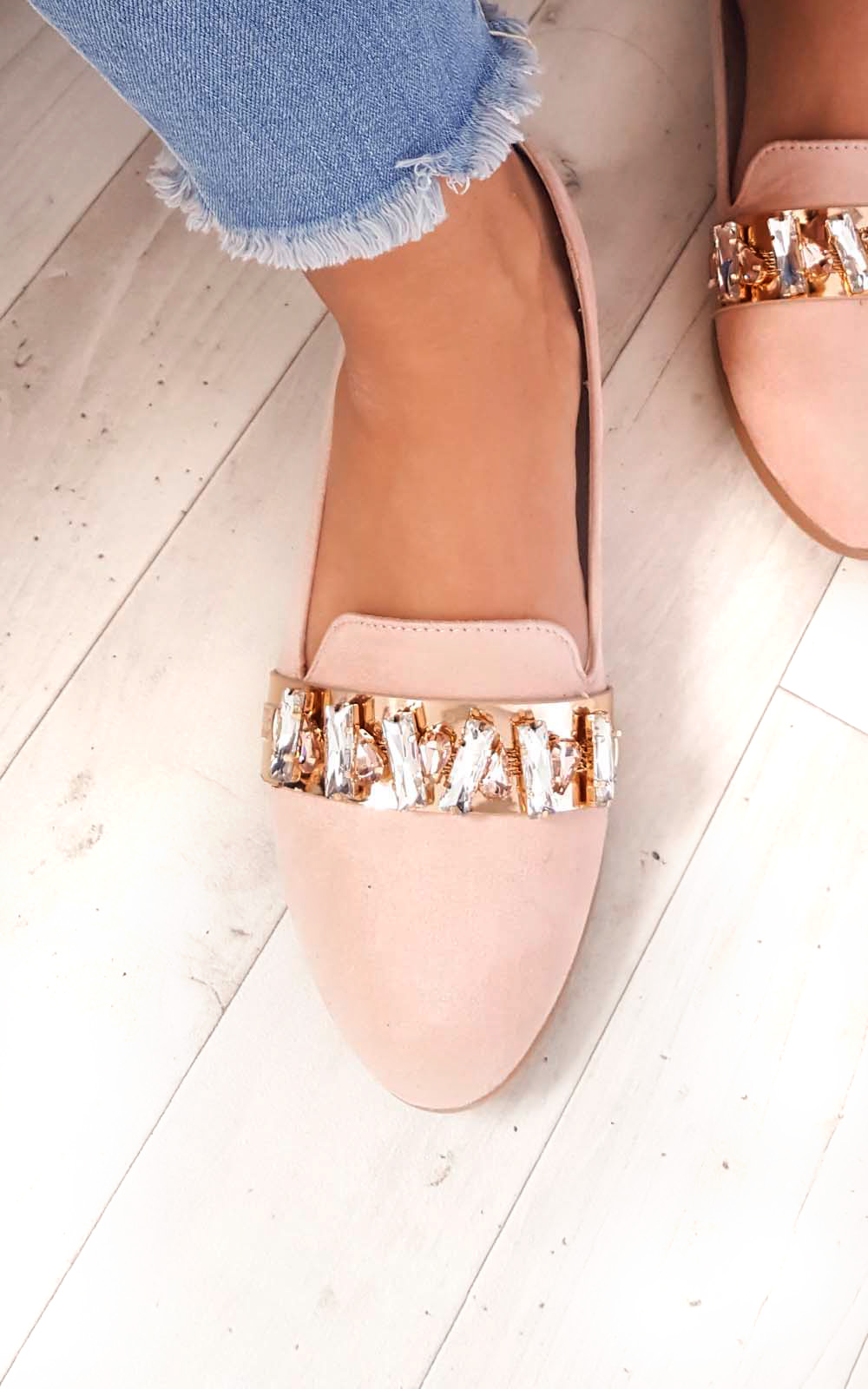 Sherla Embellished Flat Pump Shoe Thumbnail Sherla Embellished Flat Pump Shoe Thumbnail
