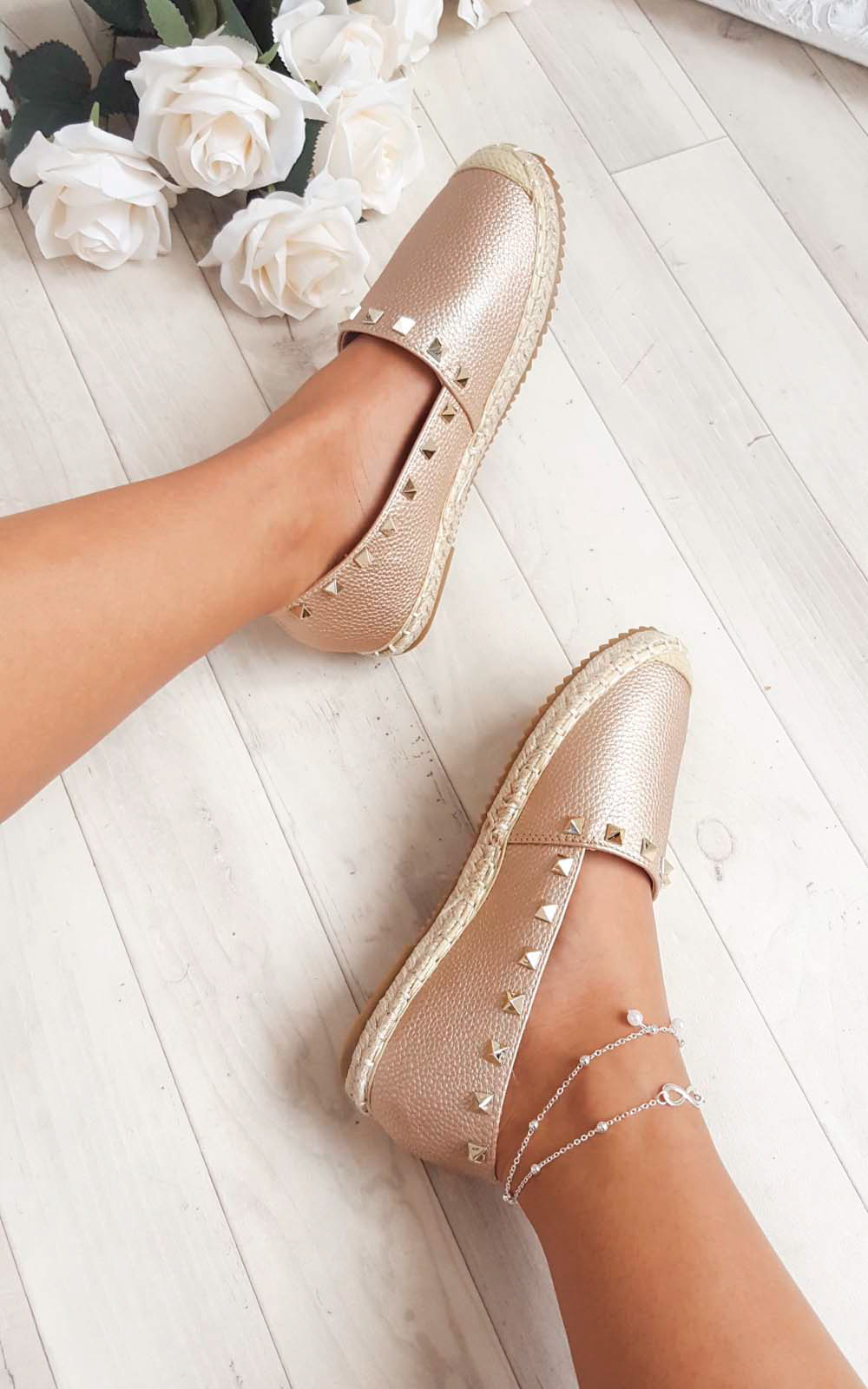 Ana Infinity Pearl Anklet Thumbnail Ana Infinity Pearl Anklet Thumbnail