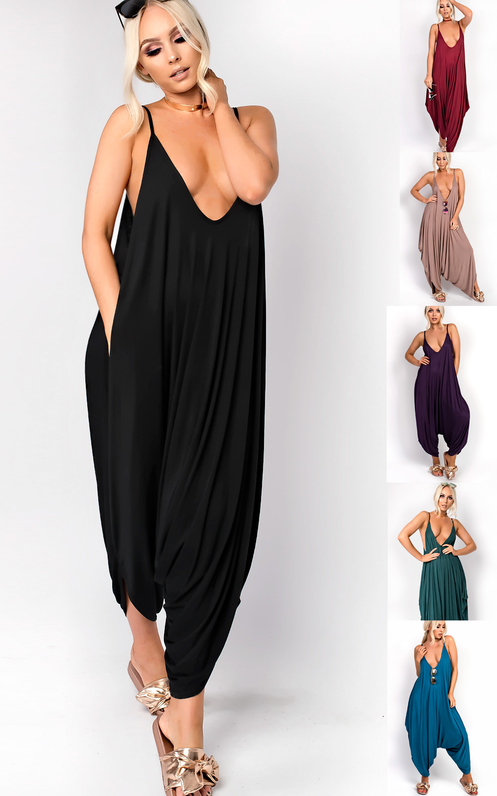 Freya Harem Jumpsuit Thumbnail Freya Harem Jumpsuit Thumbnail