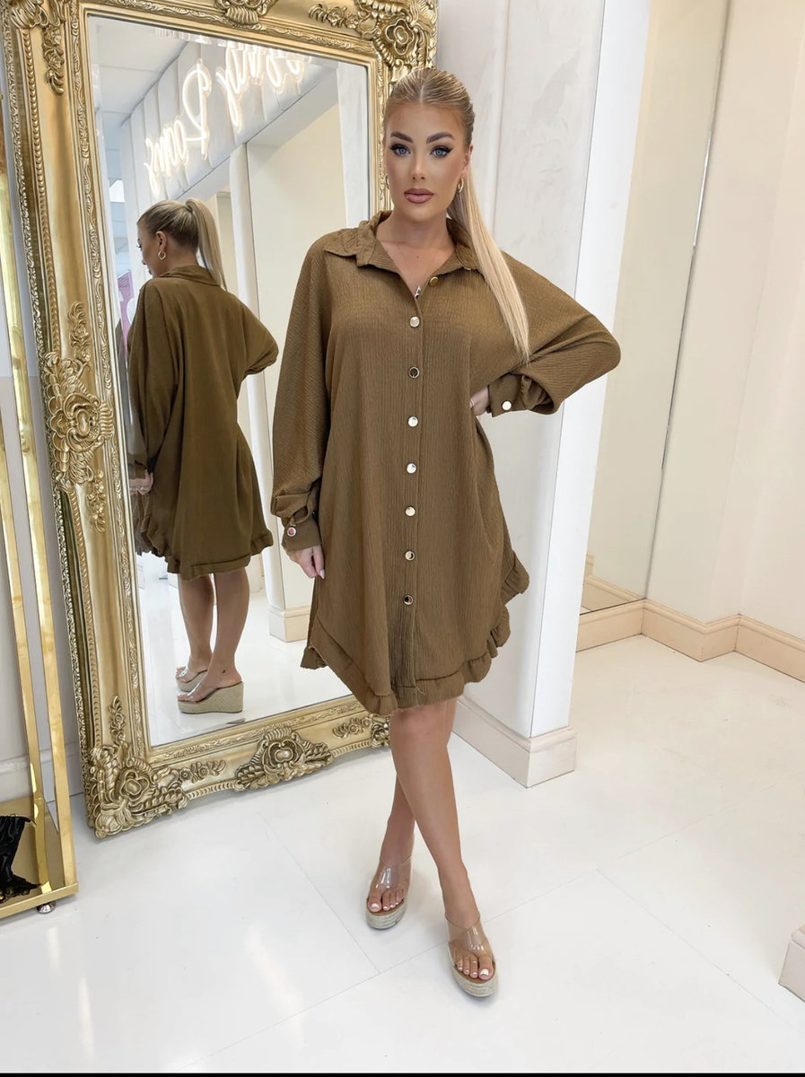 Riva Cheesecloth Oversized Shirt Riva Cheesecloth Oversized Shirt