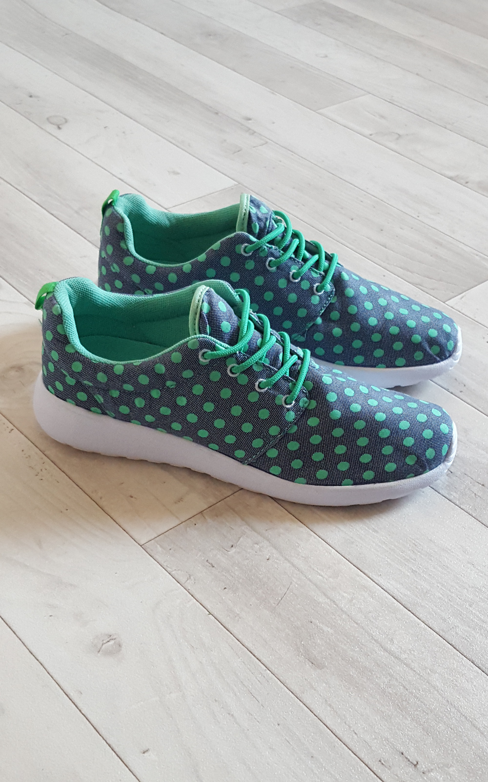 Halona Spotty Lace-Up Trainers