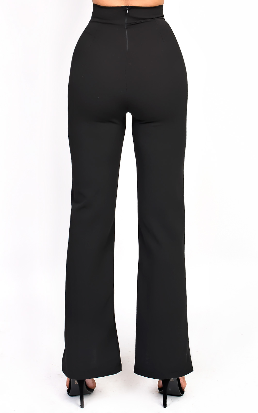 Leena Popper Slim Leg Trousers Thumbnail Leena Popper Slim Leg Trousers Thumbnail