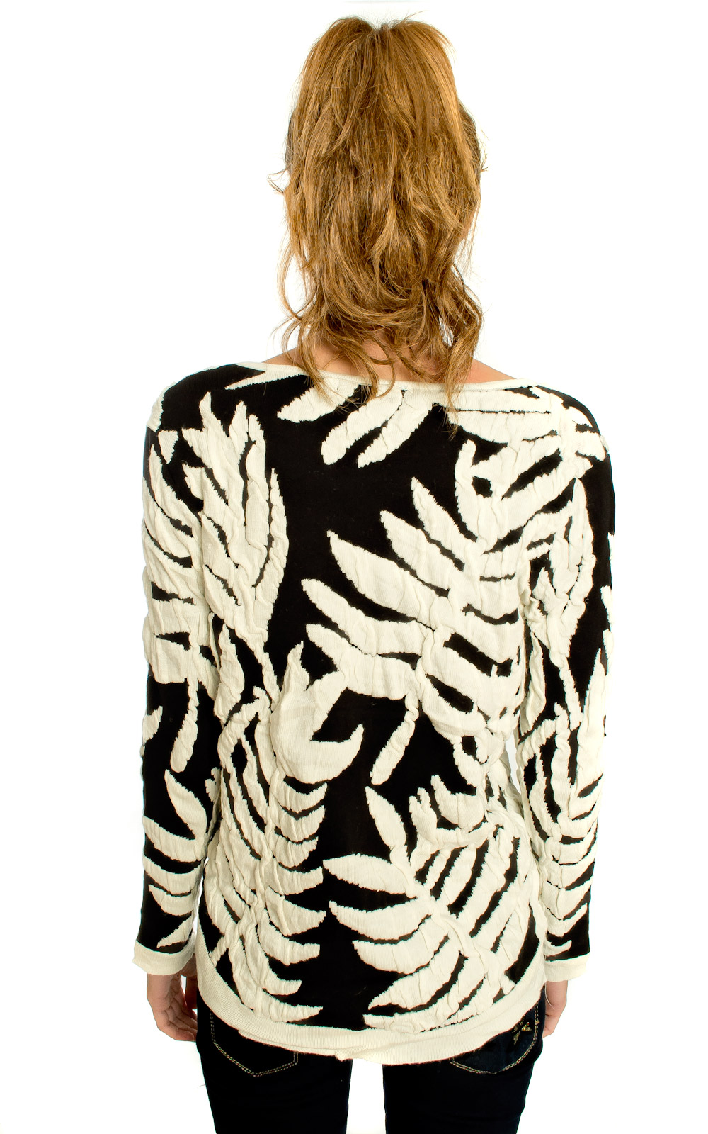 Tamarah Heavy Monochrome Jumper Thumbnail Tamarah Heavy Monochrome Jumper Thumbnail