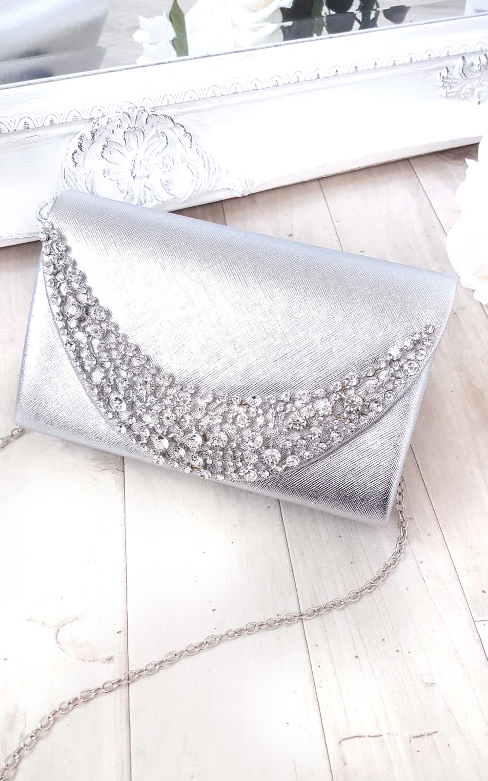 Joslin Embellished Clutch Bag Thumbnail