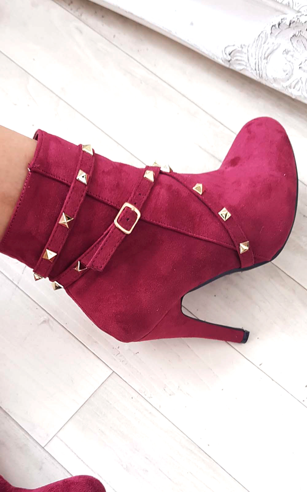 Anna Studded Ankle Boots  Thumbnail