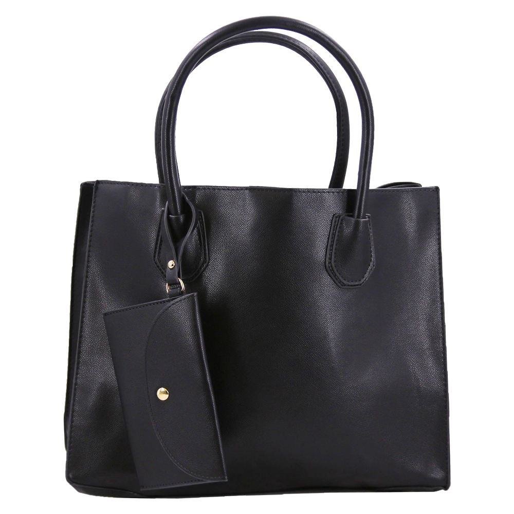 Effie Metallic Tote With Mini Purse Effie Metallic Tote With Mini Purse