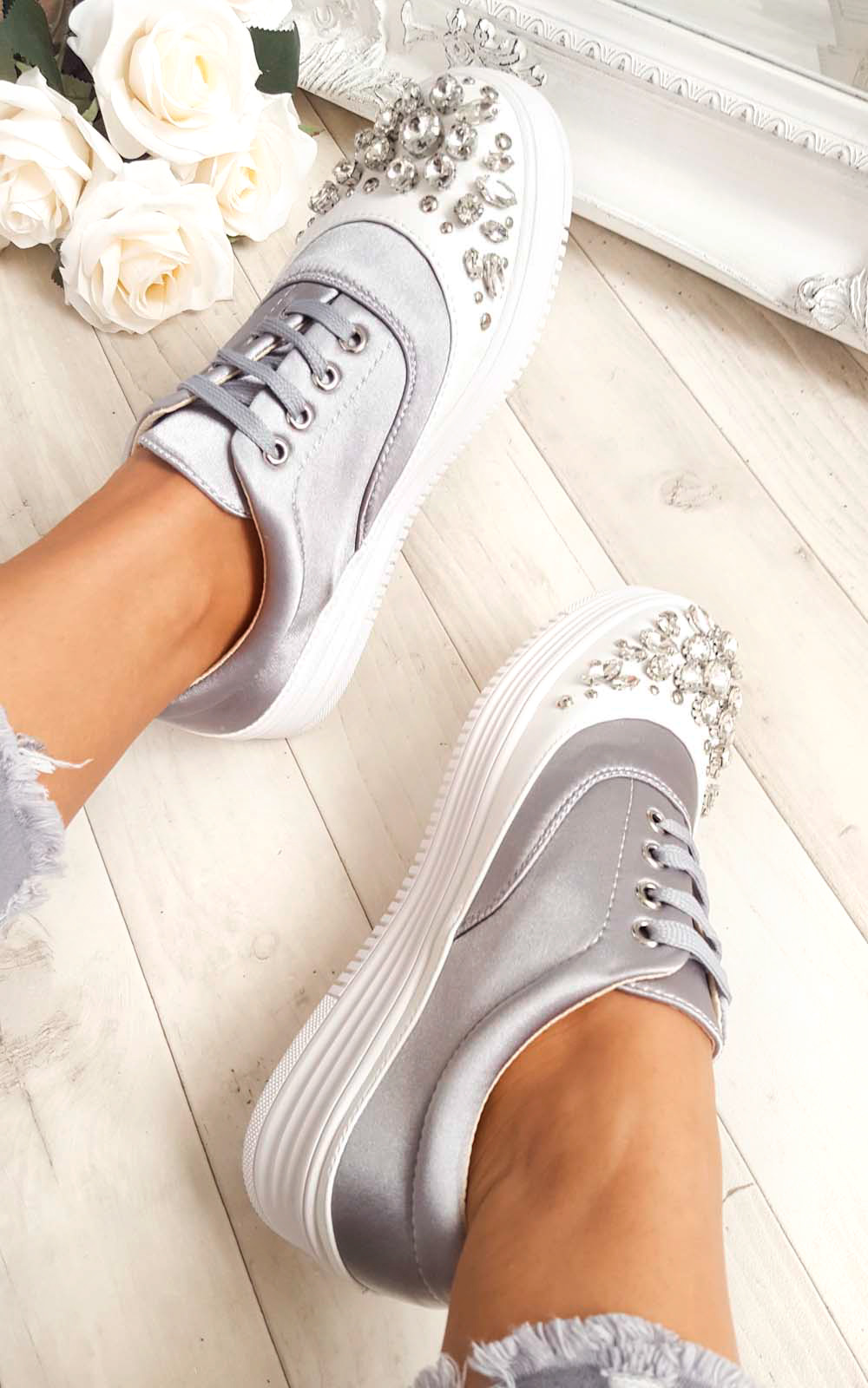 Demi Embellished Platform Pumps Demi Embellished Platform Pumps