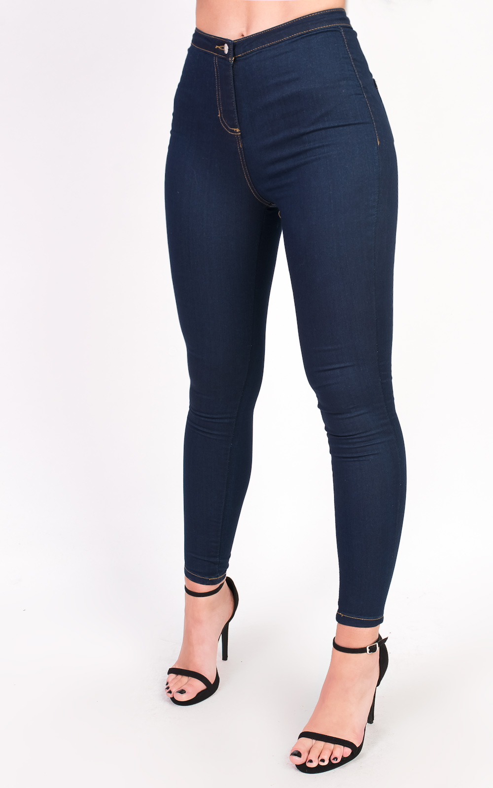 Amy High Waisted Skinny Stretch Jeans Thumbnail