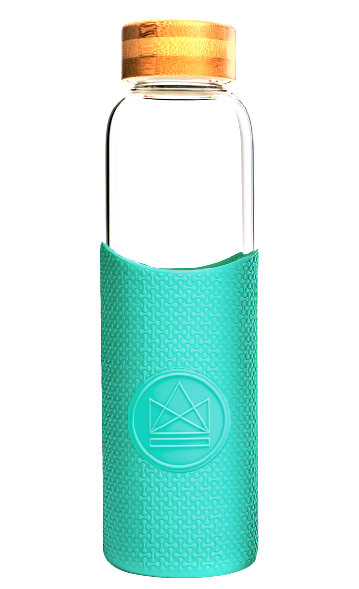 Neon Kactus Reusable Glass Bottle - Free Spirit 550ml Neon Kactus Reusable Glass Bottle - Free Spirit 550ml
