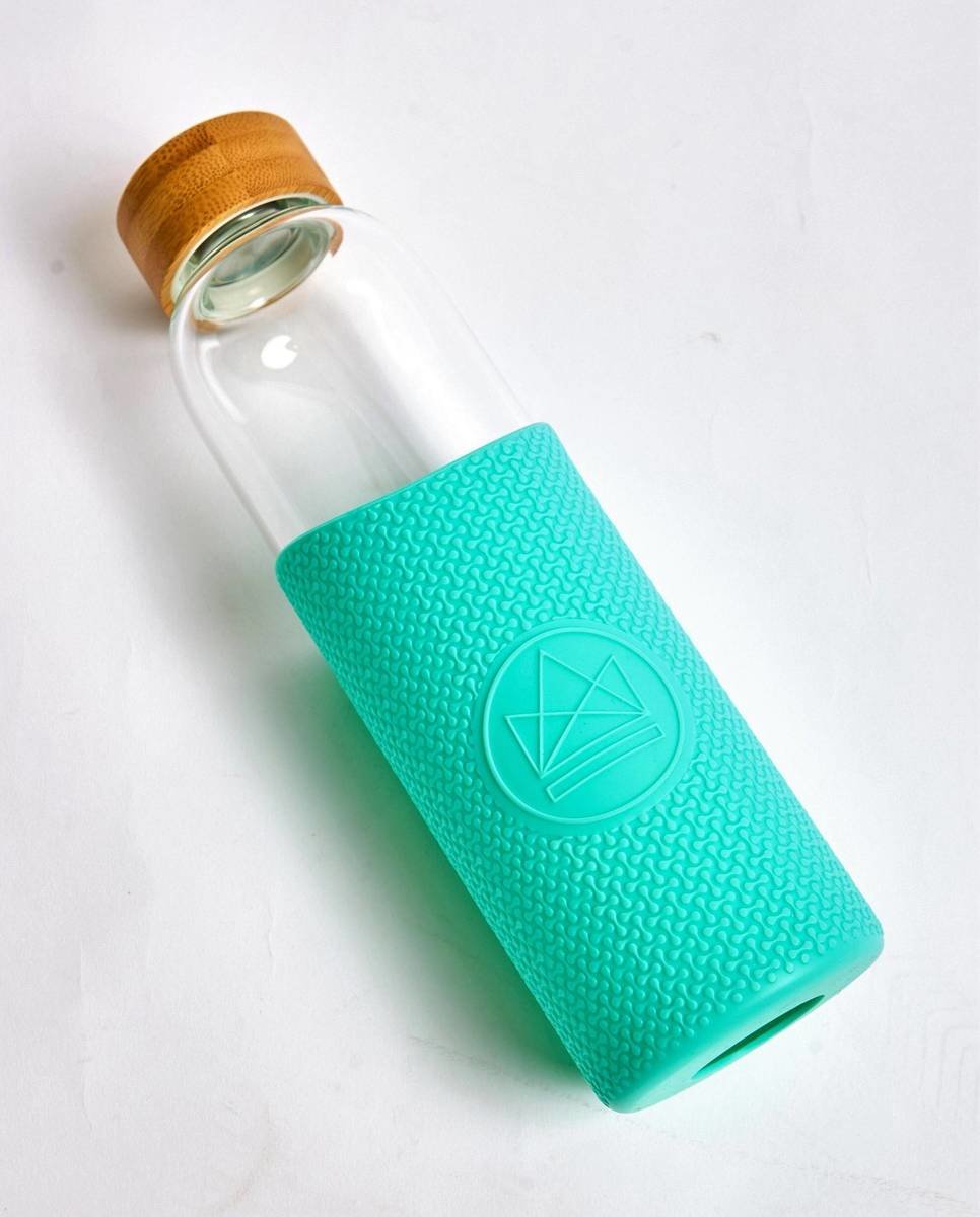 Neon Kactus Reusable Glass Bottle - Free Spirit 550ml Thumbnail Neon Kactus Reusable Glass Bottle - Free Spirit 550ml Thumbnail