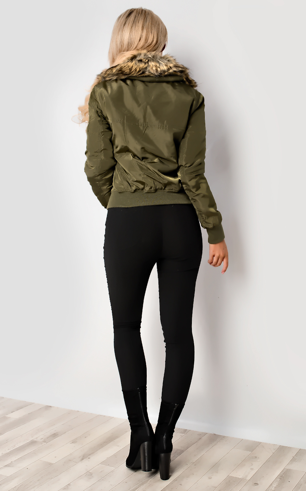 Symphani Faux Fur Parka Jacket Thumbnail Symphani Faux Fur Parka Jacket Thumbnail