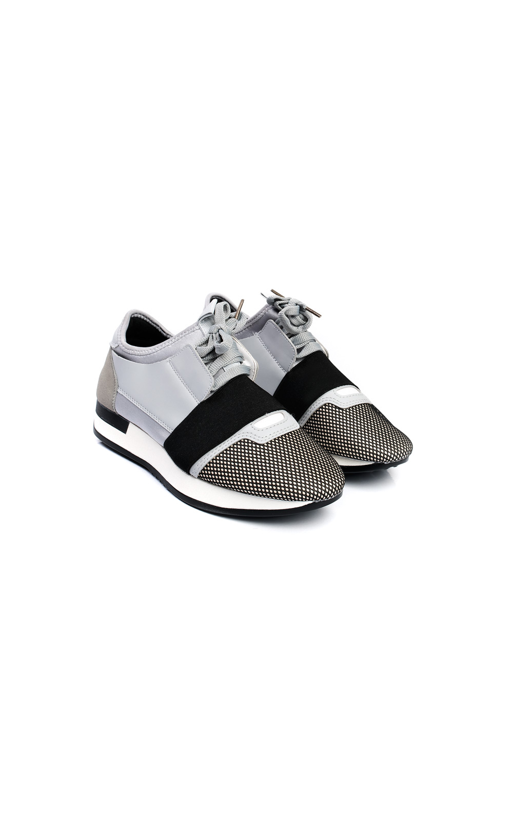 Bali Mesh Two Toned Panel Trainers Thumbnail