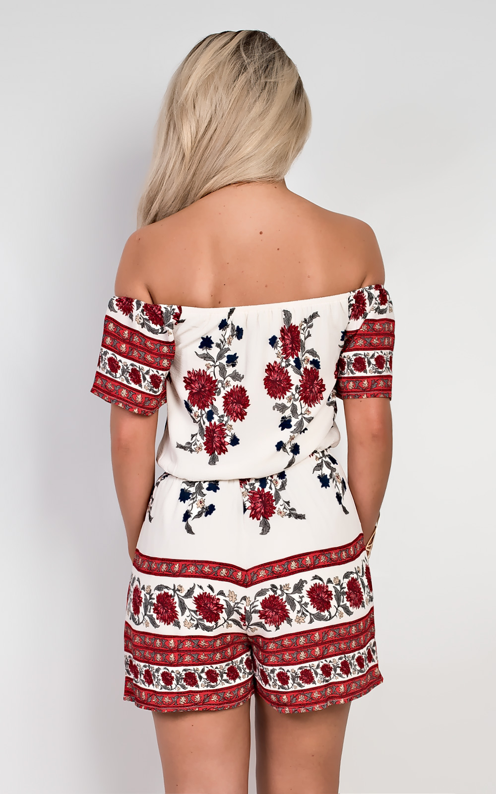 Bette Off Shoulder Playsuit Thumbnail Bette Off Shoulder Playsuit Thumbnail