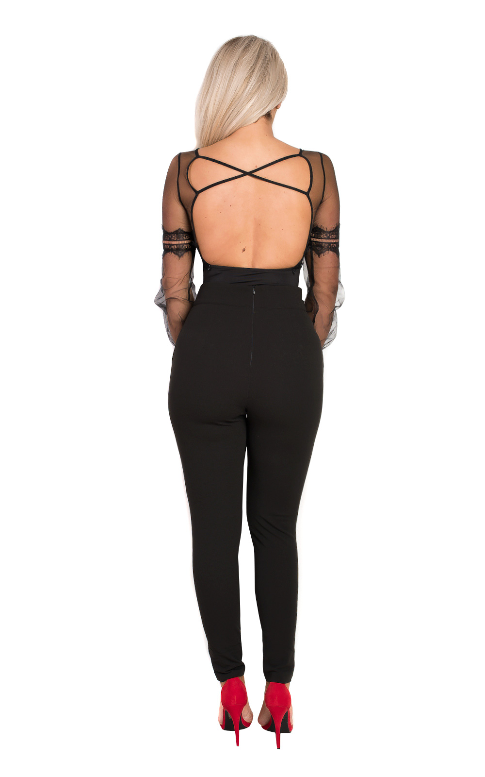 Moxie Lace & Mesh Bodysuit Thumbnail Moxie Lace & Mesh Bodysuit Thumbnail