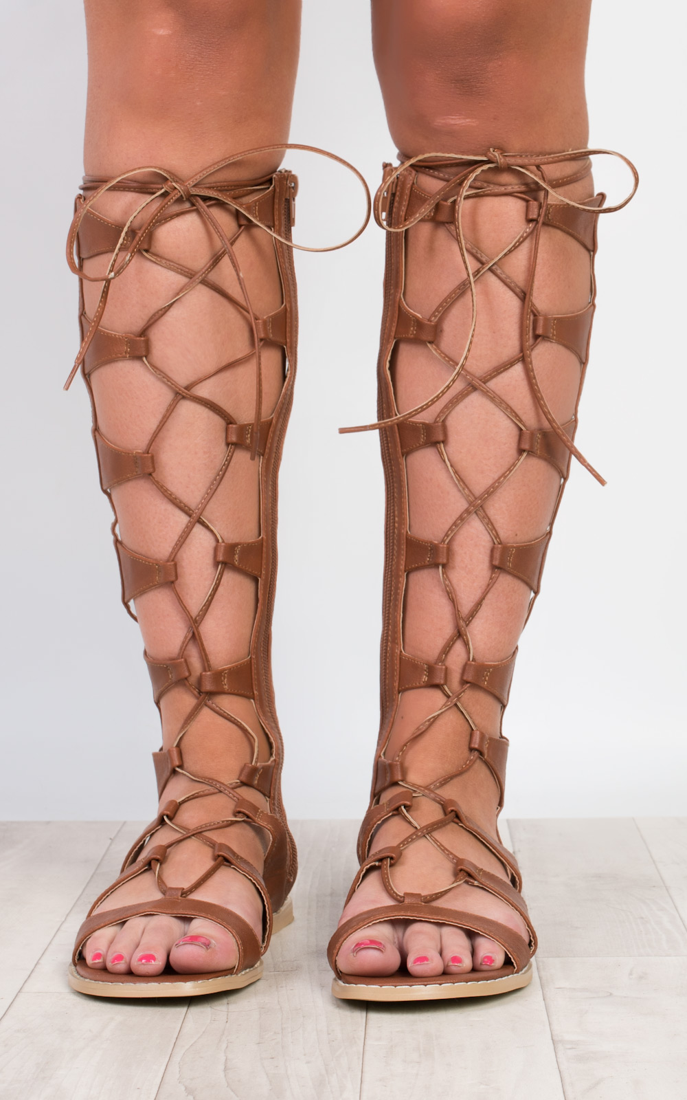 Megara Lace Up Sandals Thumbnail Megara Lace Up Sandals Thumbnail