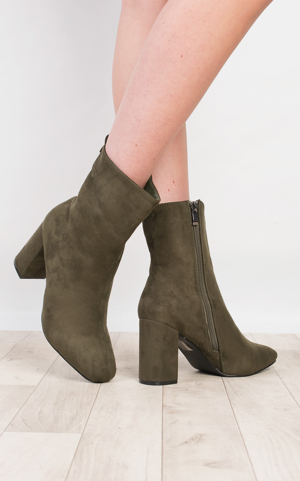 Lexie Faux Suede Boots Thumbnail Lexie Faux Suede Boots Thumbnail