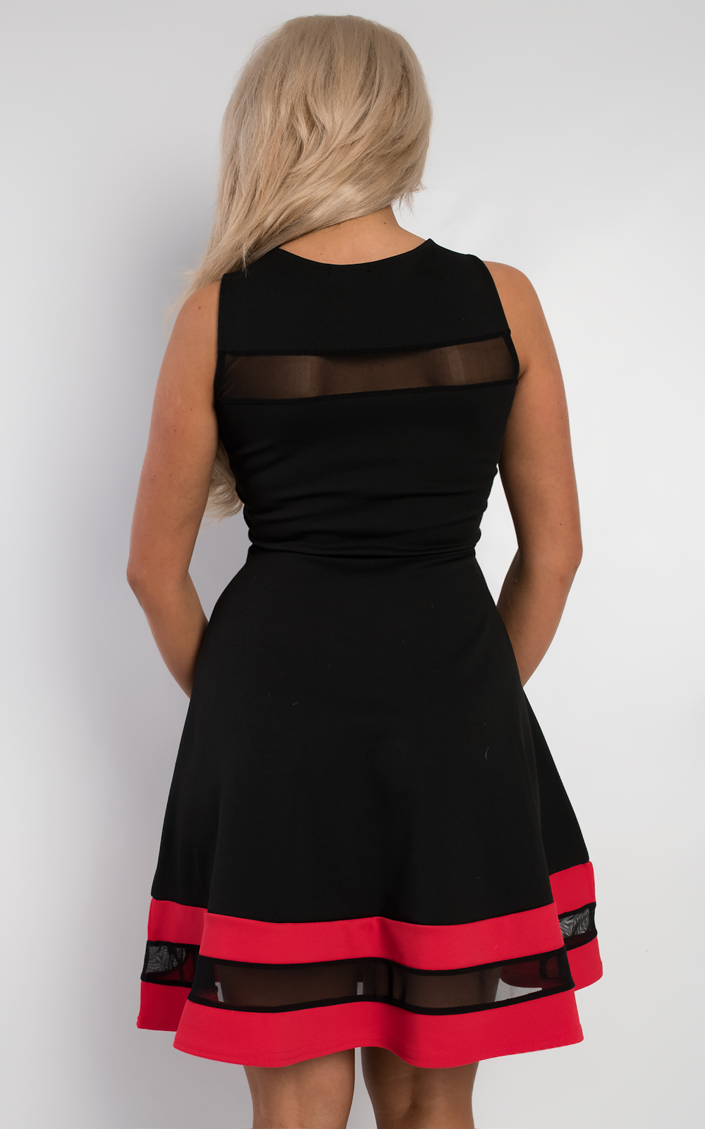 Port Panelled Skater Dress Thumbnail