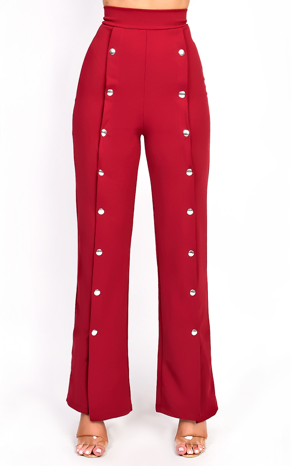 Leena Popper Slim Leg Trousers Thumbnail Leena Popper Slim Leg Trousers Thumbnail